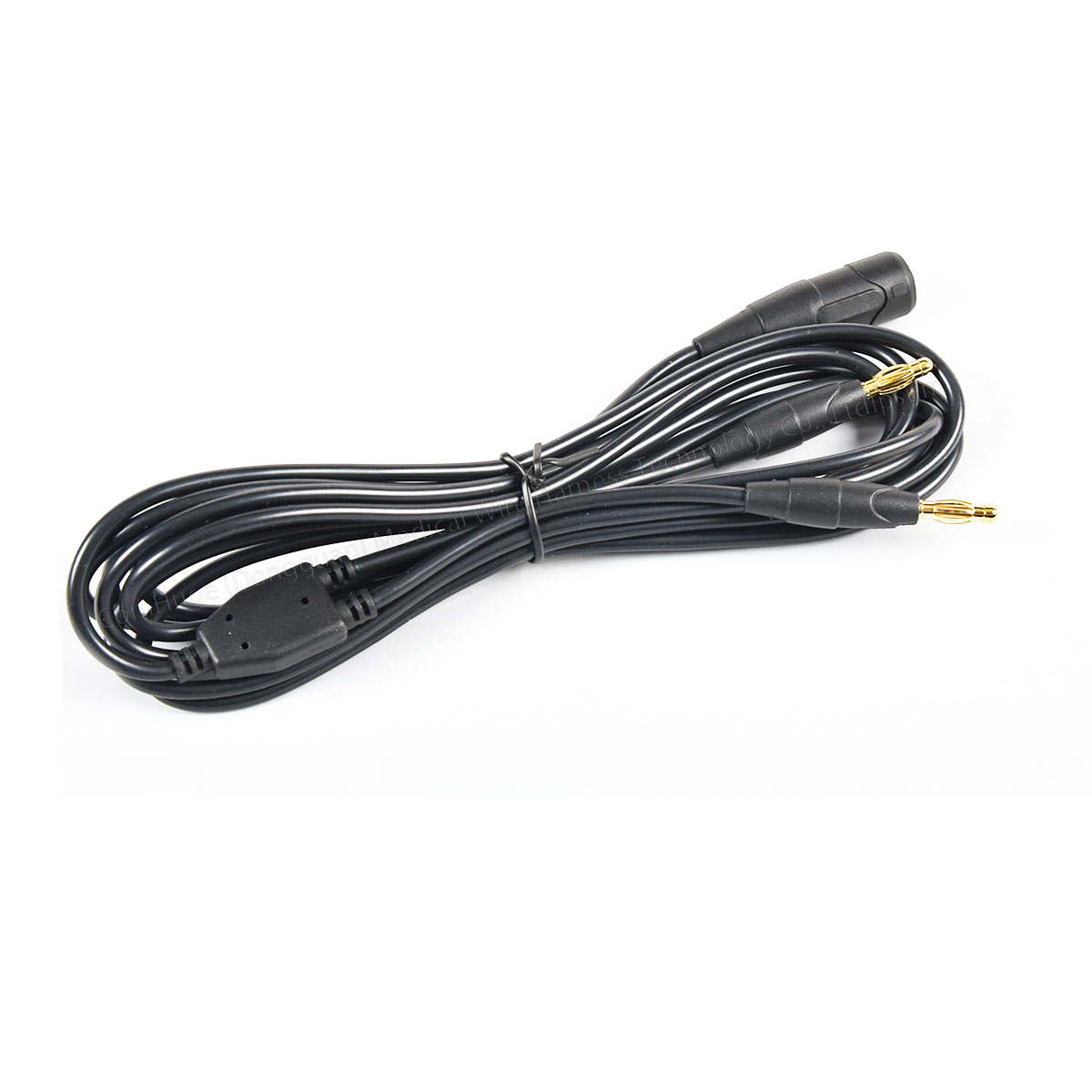 High-frequency bipolar surgical electrode forceps cable